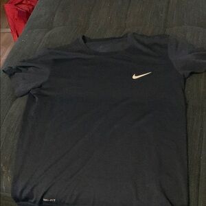 Nike Black Short Sleeve Tee Performance Shirt
